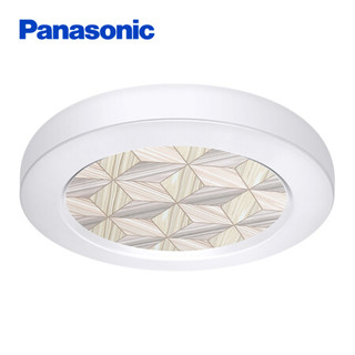 松下（Panasonic）吸顶灯LED遥控调光调色客厅卧室灯具底面几何装饰简约灯具 HHXZ2001 21W