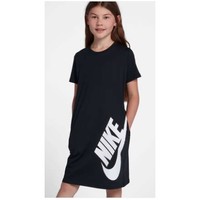 NIKE SPORTSWEAR 大童T恤式连衣裙 黑色款