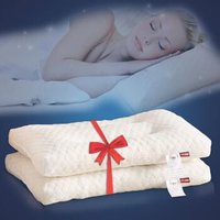 优雅100泰国进口乳胶枕头天然抗菌防螨橡胶枕头芯 防螨按摩乳胶枕 买一送一