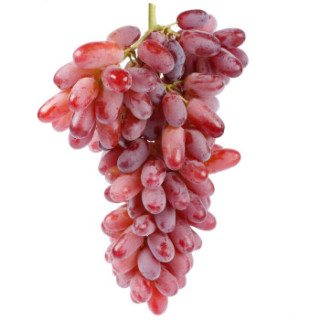 ZXC145葡萄/提子】 澳洲美人指红提1kg 新鲜手指提子无籽进口葡萄孕妇