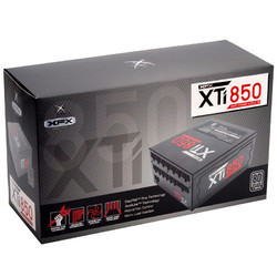 XFX讯景XTi 850W 台式机电源80plus钛金牌全模组10年换新静音包邮