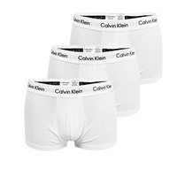 88VIP：CALVIN KLEIN 卡尔文·克莱 男士平角内裤 3条装 *2件