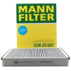 MANN FILTER 曼牌 CUK25007 活性炭 空调滤清器(新福克斯,翼虎,沃尔沃V40) *4件