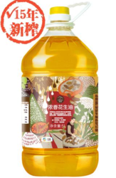 中粮初萃 压榨浓香花生油 5L *3件+凑单品