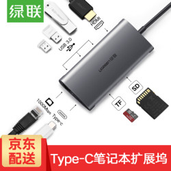 UGREEN 绿联 HDMI版 8合1转接口