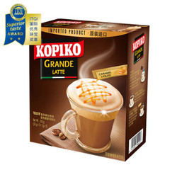 KOPIKO 可比可   豪享拿铁咖啡5包 160g