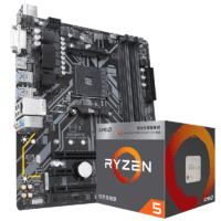 AMD Ryzen 5 2400G CPU处理器+技嘉 B450M DS3H 主板 套装