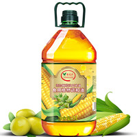 港达兴橄榄油玉米油不含转基因压榨食用植物色拉调和油桶装家用5L