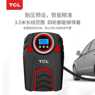 TCL  TD 车载充气泵汽车小轿车便携式轮胎电动打气筒双缸打气泵汽车用