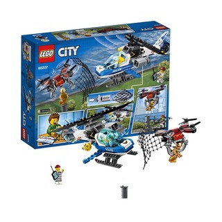 LEGO 乐高 City 城市系列 60207 空中特警无人机追击 *2件