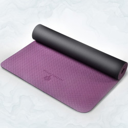 hatha yoga 哈他 tpe 瑜伽垫 6mm *2件