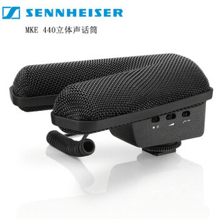 SENNHEISER 森海塞尔 MKE 440 影视同期采访电容麦摄像机单反话筒