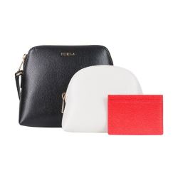 FURLA 芙拉 Boheme系列 女士斜挎包+手拿化妆包+卡包 大号 *2件