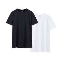 MAXWIN/马威 195177301 男士纯棉短袖T恤 2件装