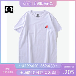DCSHOECOUSA POCKET 运动T恤男短袖吸汗休闲半袖 ADYZT00998-WBN0
