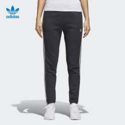 阿迪达斯adidas 官方 三叶草 女子 运动裤 碳黑 CY7377 如图 34