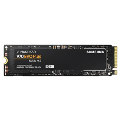 三星MZ-V7S500BW 970 EVO Plus pcie M.2接口 Nvme协议500G SSD台式机笔记本电脑固态硬盘M2 pci-e NGFF接口
