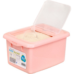 茶花 家用塑料米桶 15斤