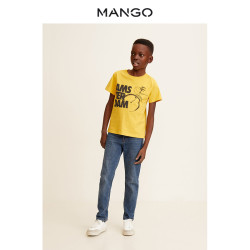 MANGO 男童领短袖T恤