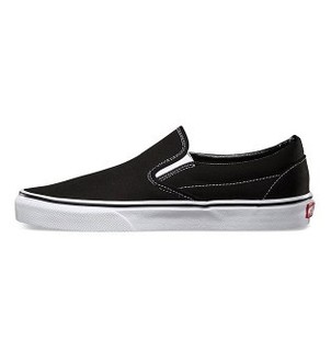 VANS 范斯 Classic Slip-on 中性休闲运动鞋 VNOOOEYEBLK 黑/白 36