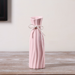  Hoatai Ceramic 华达泰陶瓷 现代简约陶瓷花瓶 20.3cm A款粉色