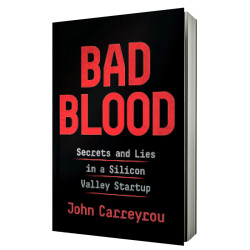 Bad Blood 坏血:硅谷独角兽的骗局 平装 英文原版 滴血成金 John Carreyrou 比尔盖茨推荐 Elizabeth Holmes
