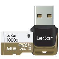 Lexar 雷克沙 Professional 1000x 64GB TF存储卡