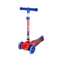 DISNEY 迪士尼 三轮全闪可调高度折叠款儿童滑板车 3-4岁宝宝溜溜车