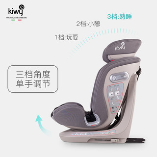 kiwy 意大利 艾莉系列 isofix 儿童安全座椅 9个月-12岁可用