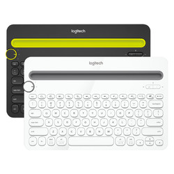 Logitech 罗技 K480 多设备蓝牙键盘 黑色