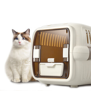 CATIDEA 猫乐适 宠物航空箱外出便携箱手提猫笼子便携托运箱旅行箱猫窝