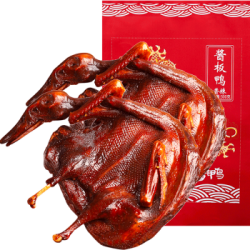 颜家辣酱鸭酱板鸭300g份2端午好礼4件