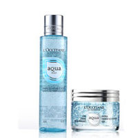 L'OCCITANE 欧舒丹 清泉水润面部补水2件套装 (保湿精华露150ml+气泡霜50ml)