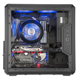 COOLER MASTER 酷冷至尊 MasterBox Q500L ATX机箱 半侧透 黑色