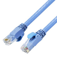 L-CUBIC 酷比客 Cat6a 超六类网线 2米 蓝/灰色可选