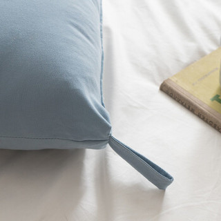 佳佰 8732846 纤维枕头 (天蓝色、单人、46×72cm、一只装、水洗枕)