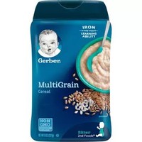 Gerber 嘉宝 婴幼儿米粉 进口版 2段 混合谷物味 227g *5件