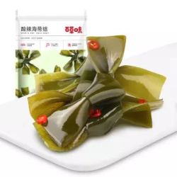 百草味 香辣海带结 200g *3件