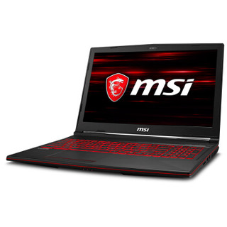 msi 微星 冲锋坦克GL63 15.6英寸游戏本 (i5-9300H、512GB、8GB、GTX1660Ti)