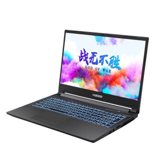 历史低价：Hasee 神舟 战神Z7M-CT7NK 15.6英寸游戏本（i7-9750H、16GB、256GB+1TB、GTX1650）