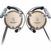 Audio-Technica 铁三角 ATH-EM7X 复刻版耳挂式耳机 运动挂耳式 香槟金