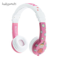 buddyPHONES Moomin儿童耳机安全防过敏头戴式可折叠
