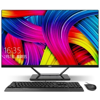 AOC 冠捷 AIO 721 23.8英寸一体机 (黑色、奔腾 G4560、4GB、240GB)