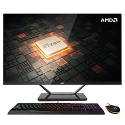 AOC AIO721 23.8英寸超薄台式一体机（AMD R3 2200GE、8G、240G)