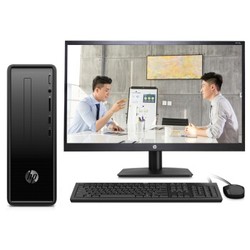 惠普（HP）小欧290 商务办公台式电脑整机（i3-8100 8G 1TB WiFi串口 Win10 三年上门）21.5英寸