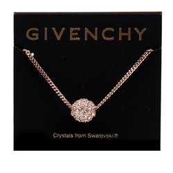 Givenchy/纪梵希许愿球项链女满天星镶钻转运珠锁骨链