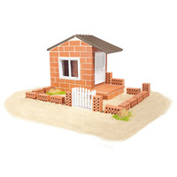 teifoc 乐泰 TEI4500 儿童建筑积木模型玩具 (普雷罗沙滩别墅)