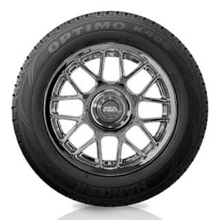 韩泰(Hankook)轮胎 汽车轮胎 185/60R14 82H K406 适配POLO/晶锐/捷达/爱丽舍/旗云2