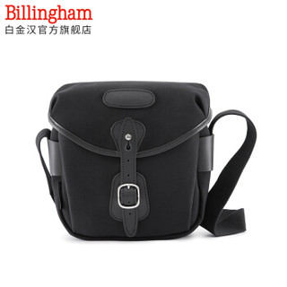 白金汉（Billingham）Hadley Digital 经典系列 英国进口 时尚复古 单反微单相机包（黑色/黑色皮 帆布款）