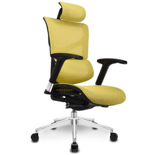 Ergomax人体工程学电脑椅办公椅Commander荧光黄